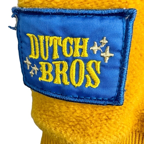 Dutch Bros SALE Gold Logo Crewneck Lightweight Fleece Sweater XS+Small+MED+L+XXL - Picture 11 of 17